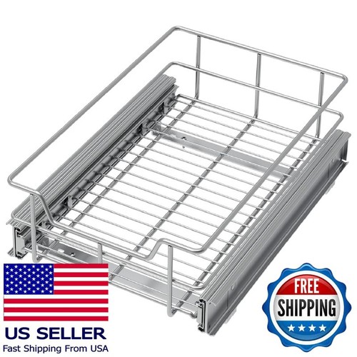 Pull out cabinet organizer - out, 11"