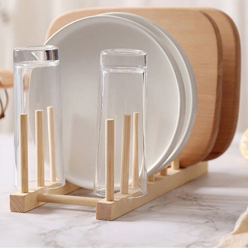 Wooden dish plate cup - plate, stand